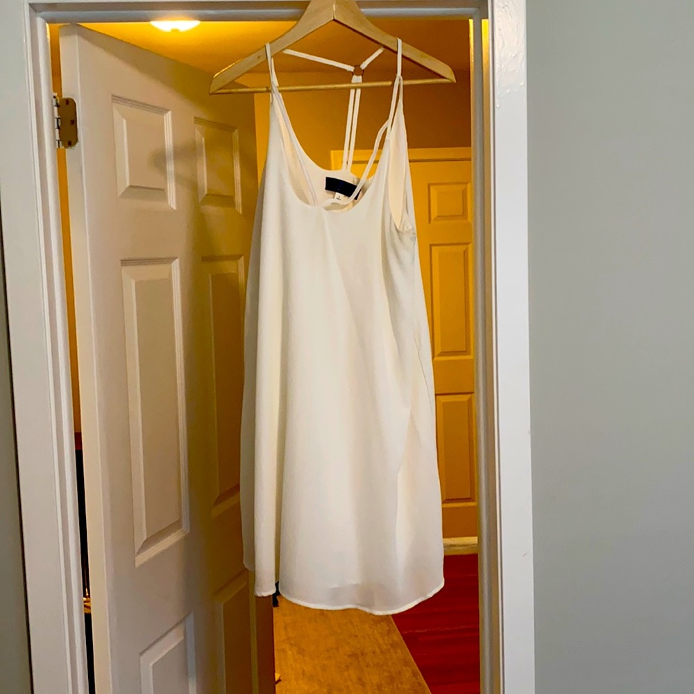 White Spaghetti Strap Dress